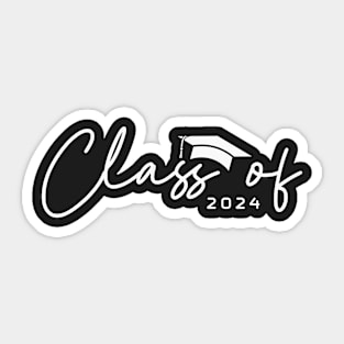 Class Of 2024 Senior Graduation Sticker